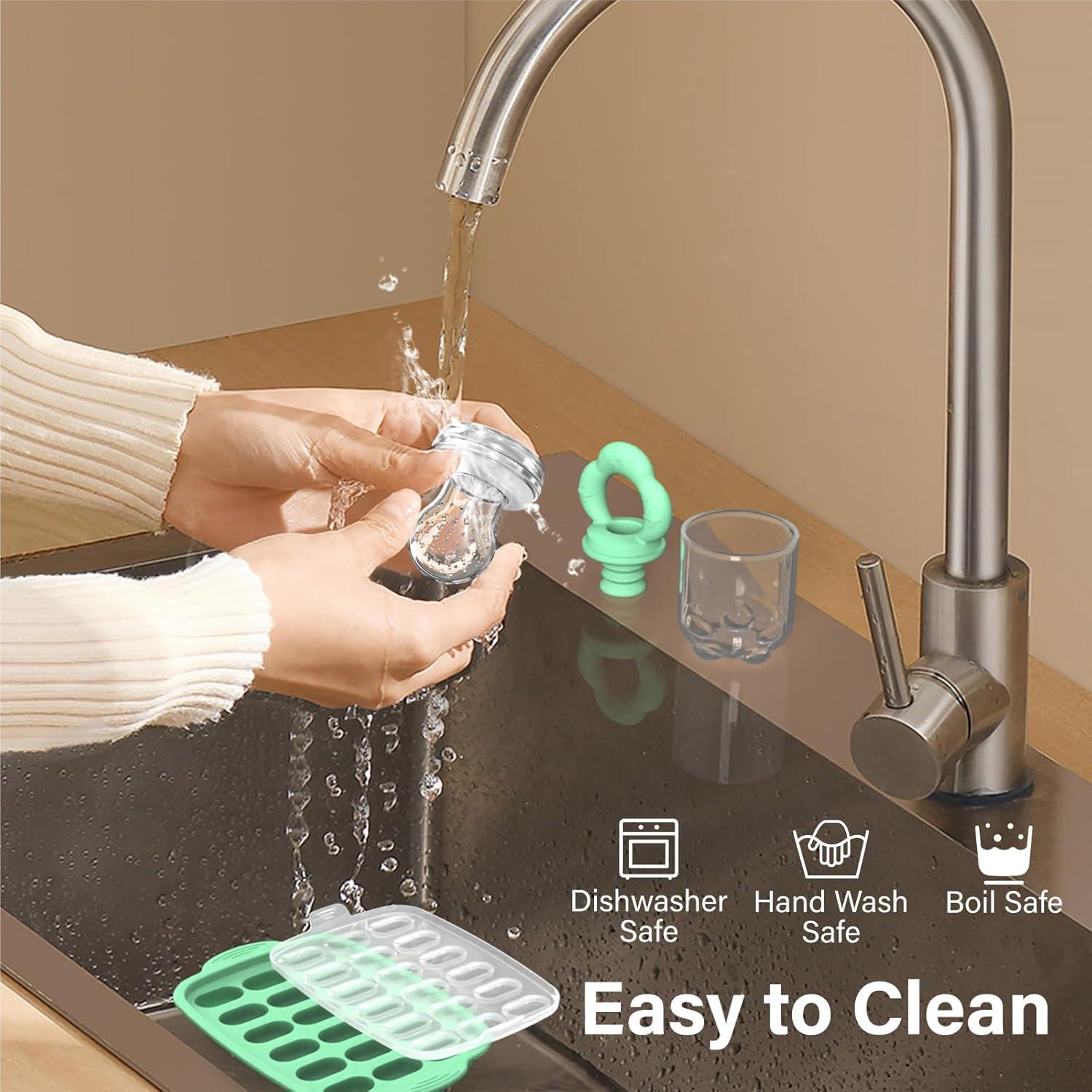 Moldes de Popsicle de Silicona Tenmonth para Bebés - 2 Piezas