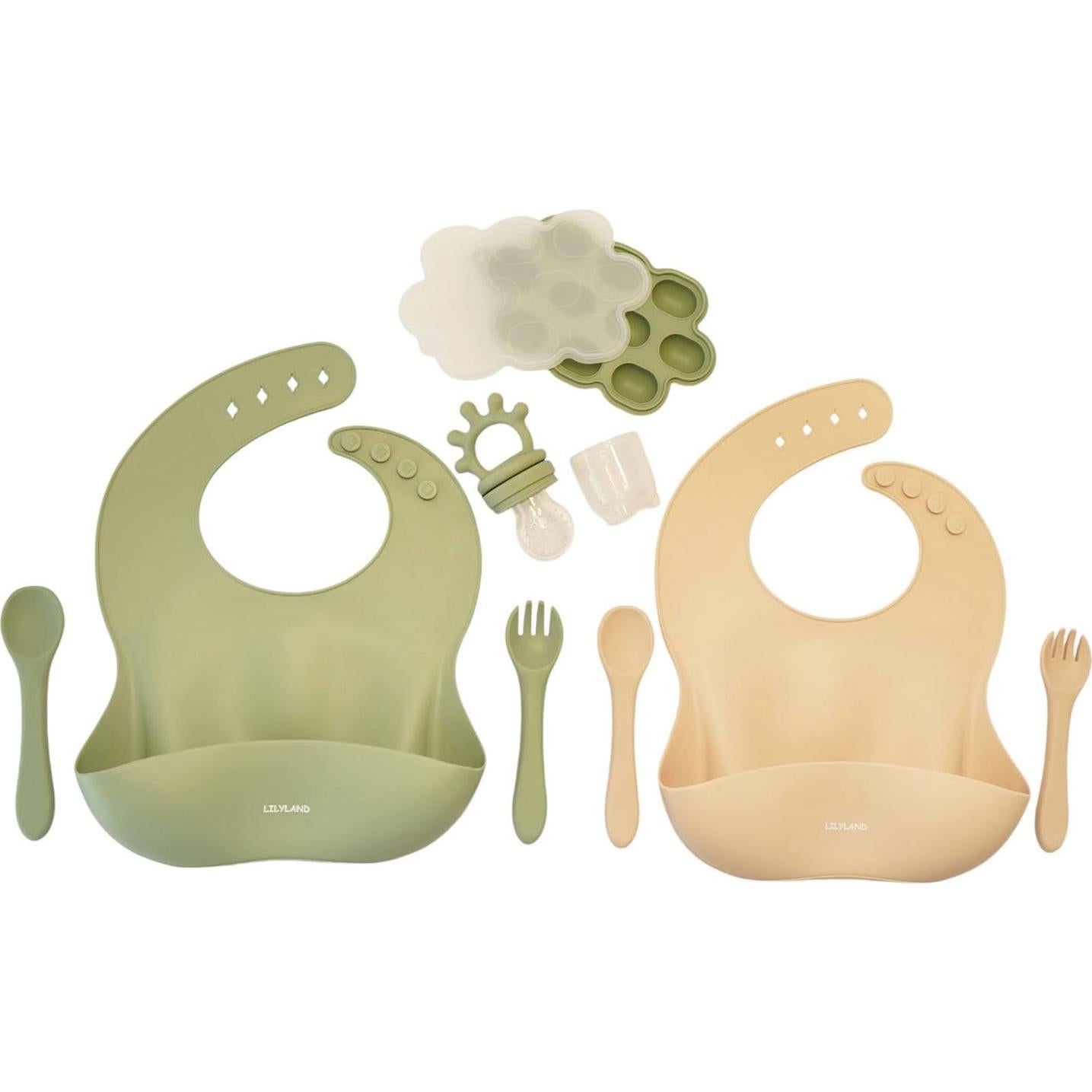 Extractor de Frutas y Alimentos de Silicona + Kit Bebé