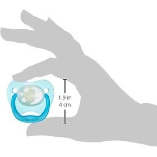 Chupete Mama Bear Brilla en la Oscuridad Etapa 1 0-6M - 4 Unidades