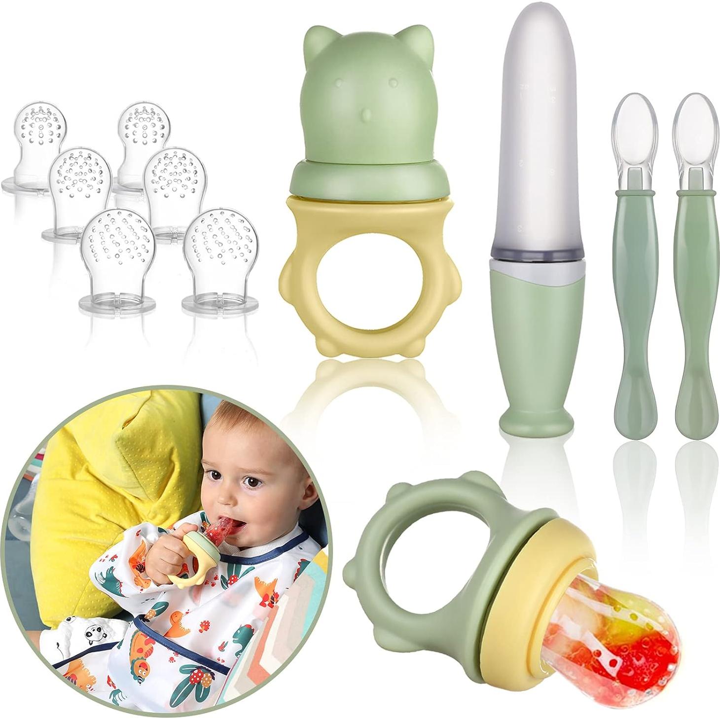 Conjunto de Chupete para Alimentos Lictin 11 Piezas - Silicona