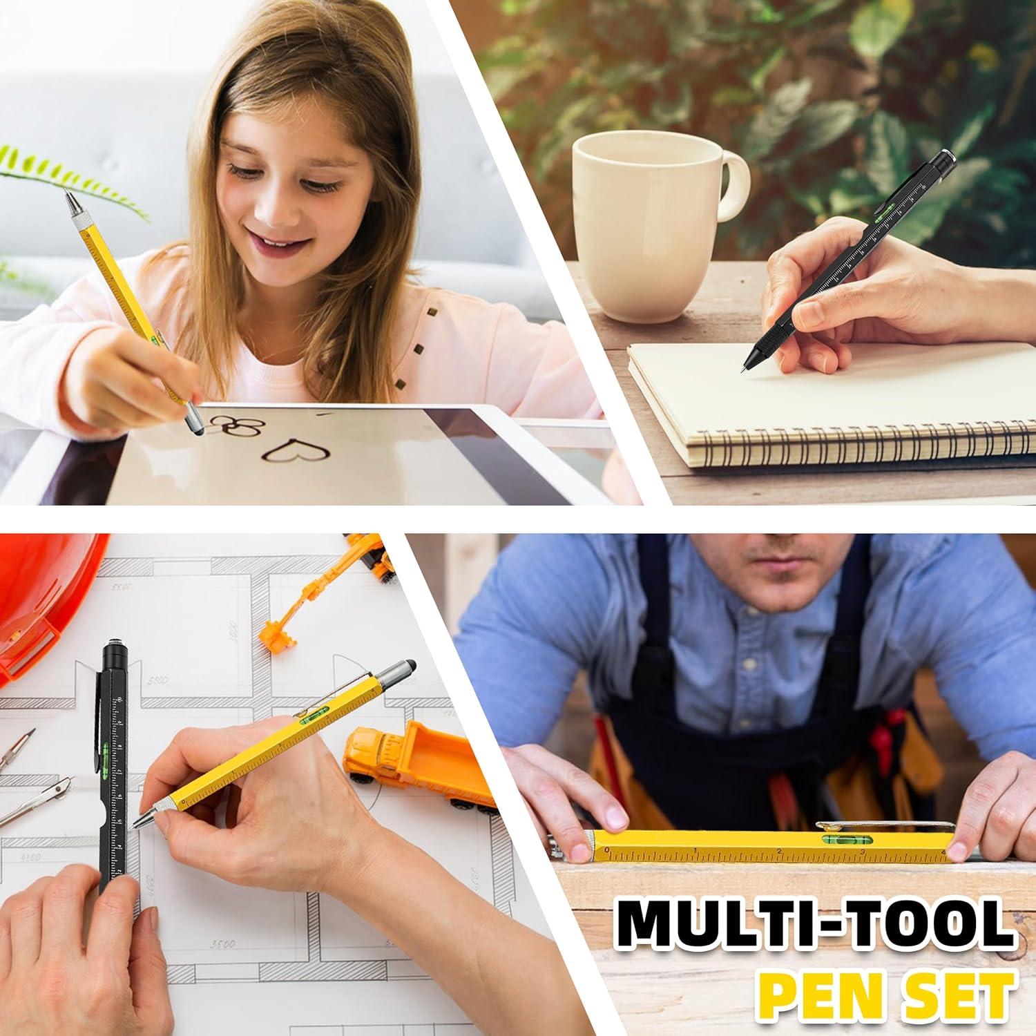 Bolígrafo Multiherramienta DAIKOYE 10 en 1 Regalo Papá