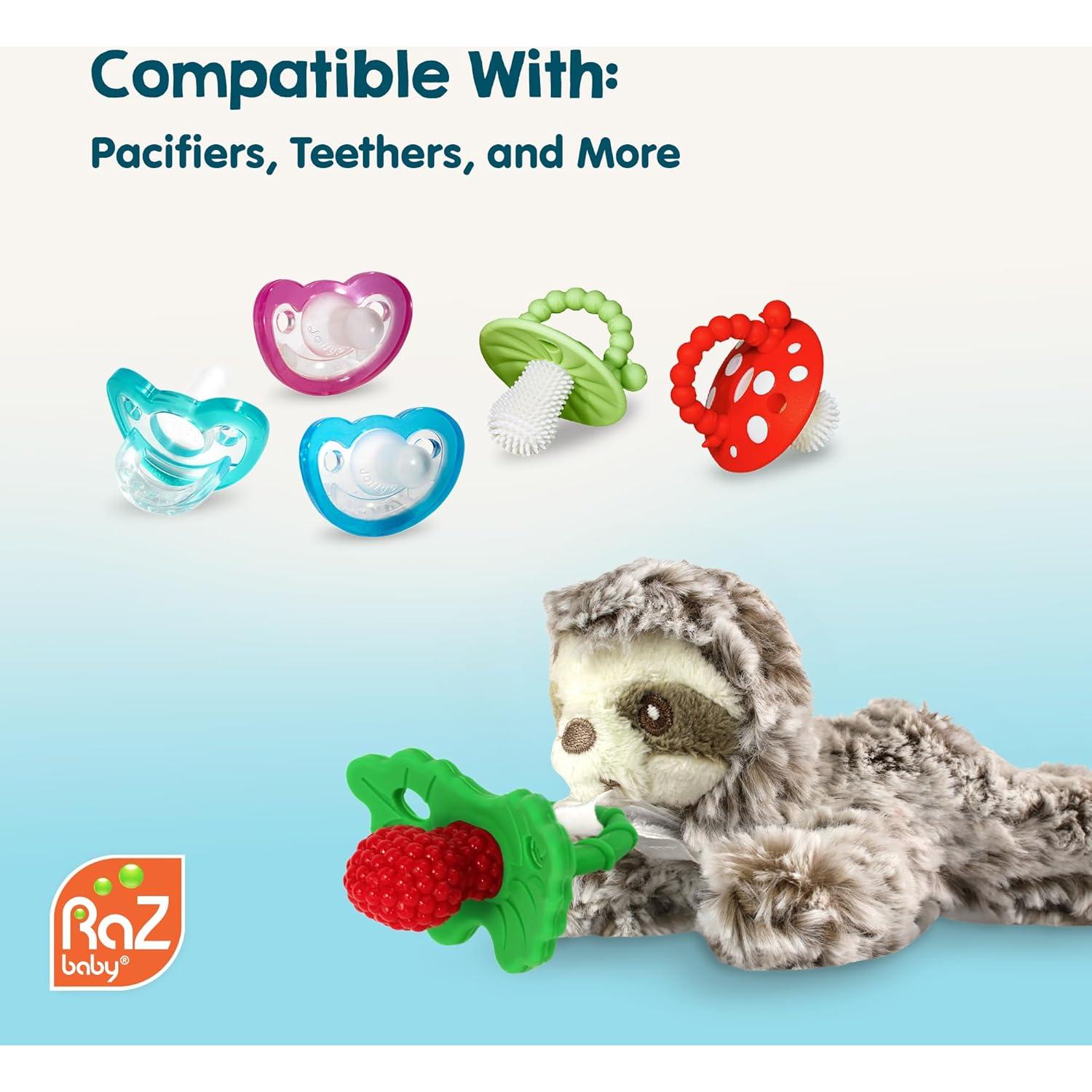 Chupete RaZbaby Cachorro RaZberry para Dentición - Silicona BPA Free