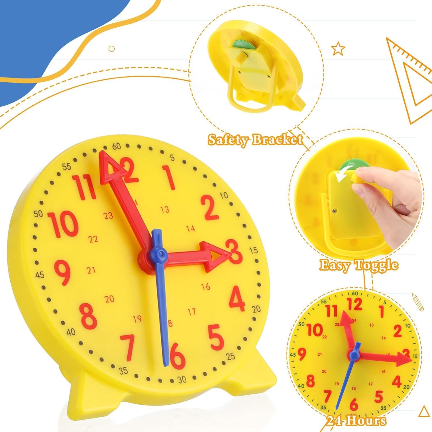 Kit de Reloj de Enseñanza Libima 30 Piezas 10 cm Colorido