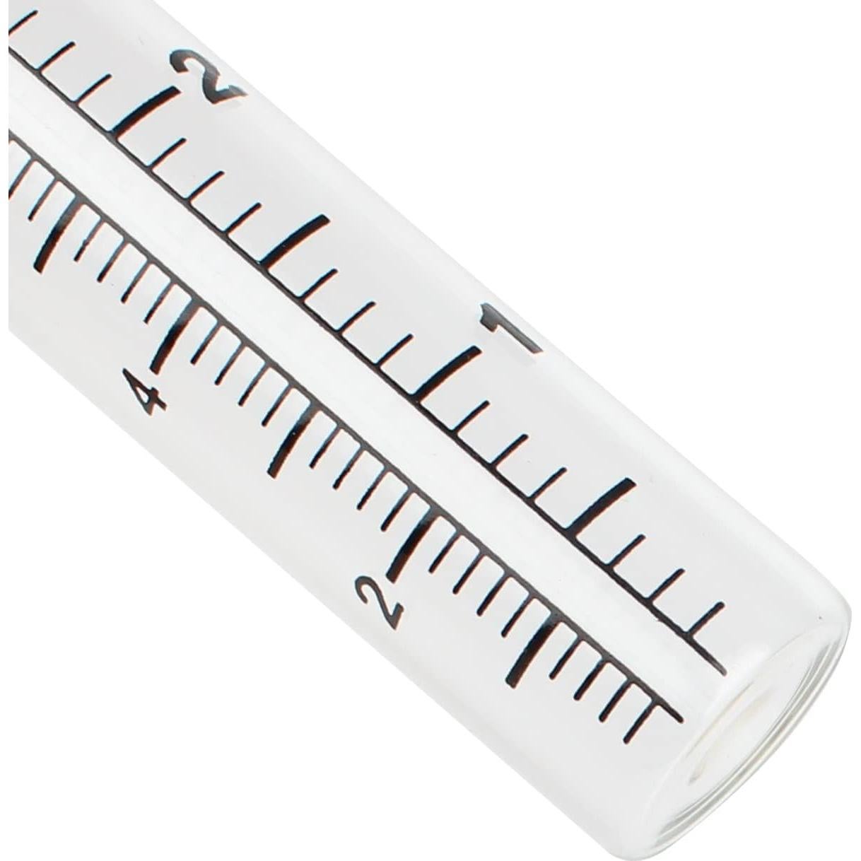 Medidor de Lluvia TBWHL de Vidrio 14 cm para Jardín