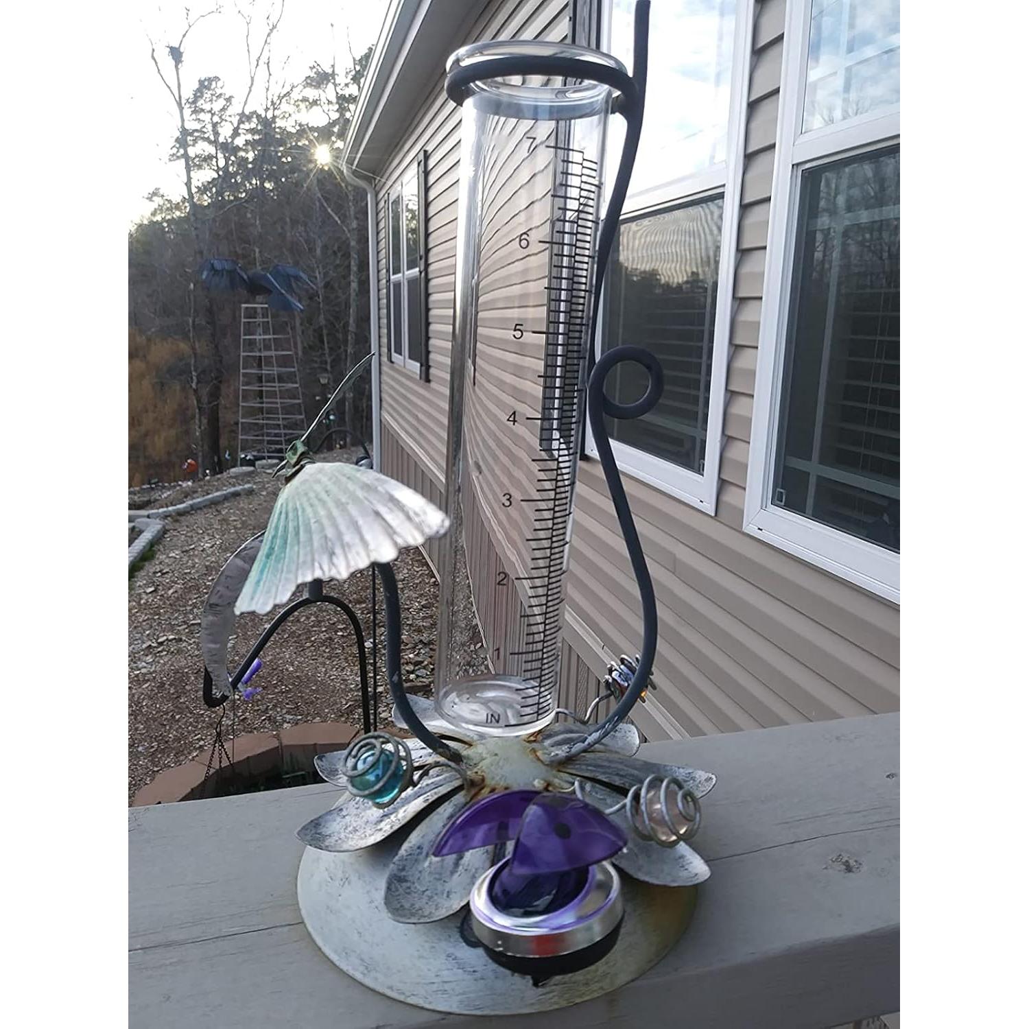 Tuberías de Reemplazo Medidor de Lluvia Mateda 17 cm Vidrio