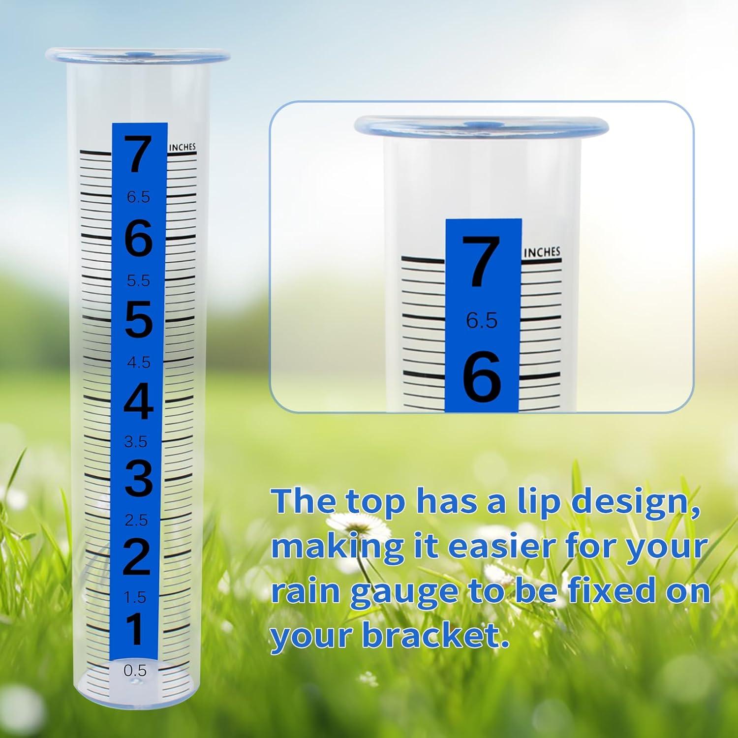 Tubo de Reemplazo Pluviómetro TBWHL 21 cm Plástico Resistente