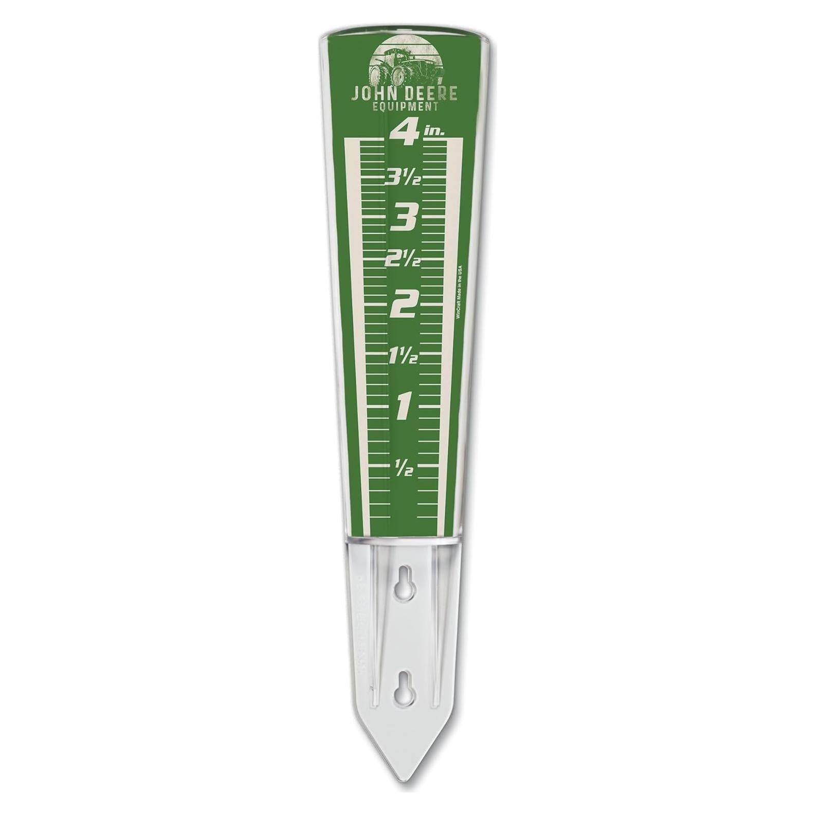 Pluviómetro WinCraft John Deere 31.75 cm Acrílico