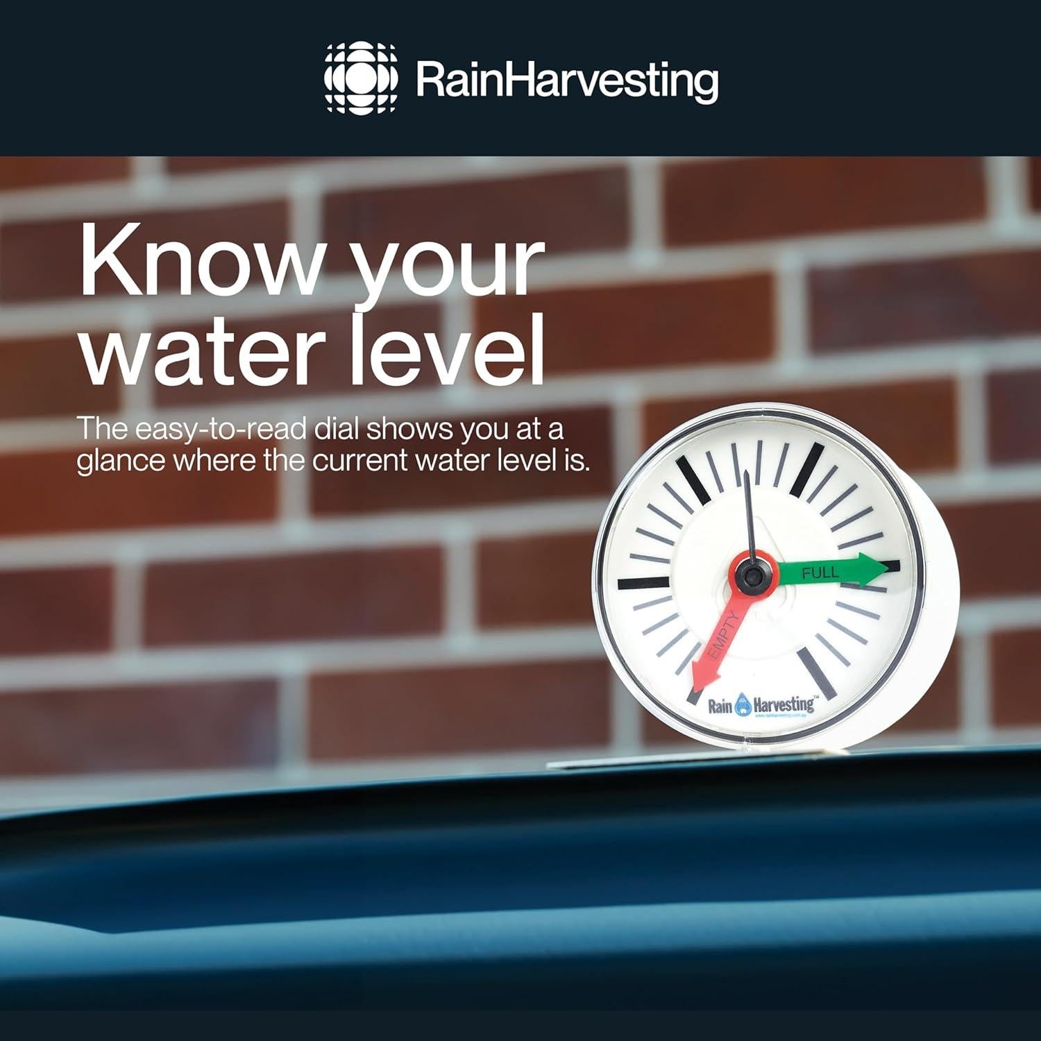 Medidor de Tanque Captación de Lluvia TATG02 - Nivel de Agua 2.44m