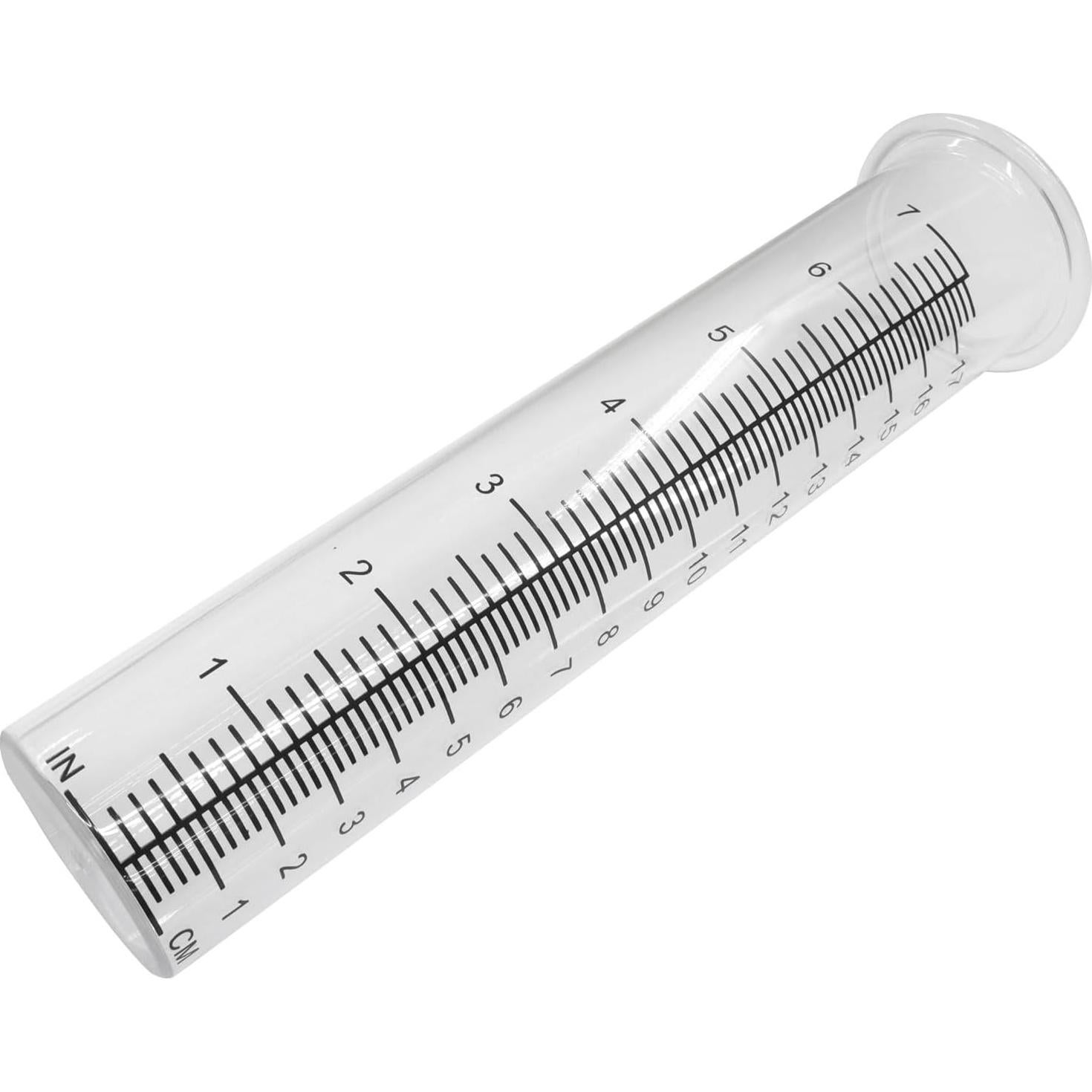 Tubo de Reemplazo para Pluviómetro de Plástico Zorveiio 2 Pcs