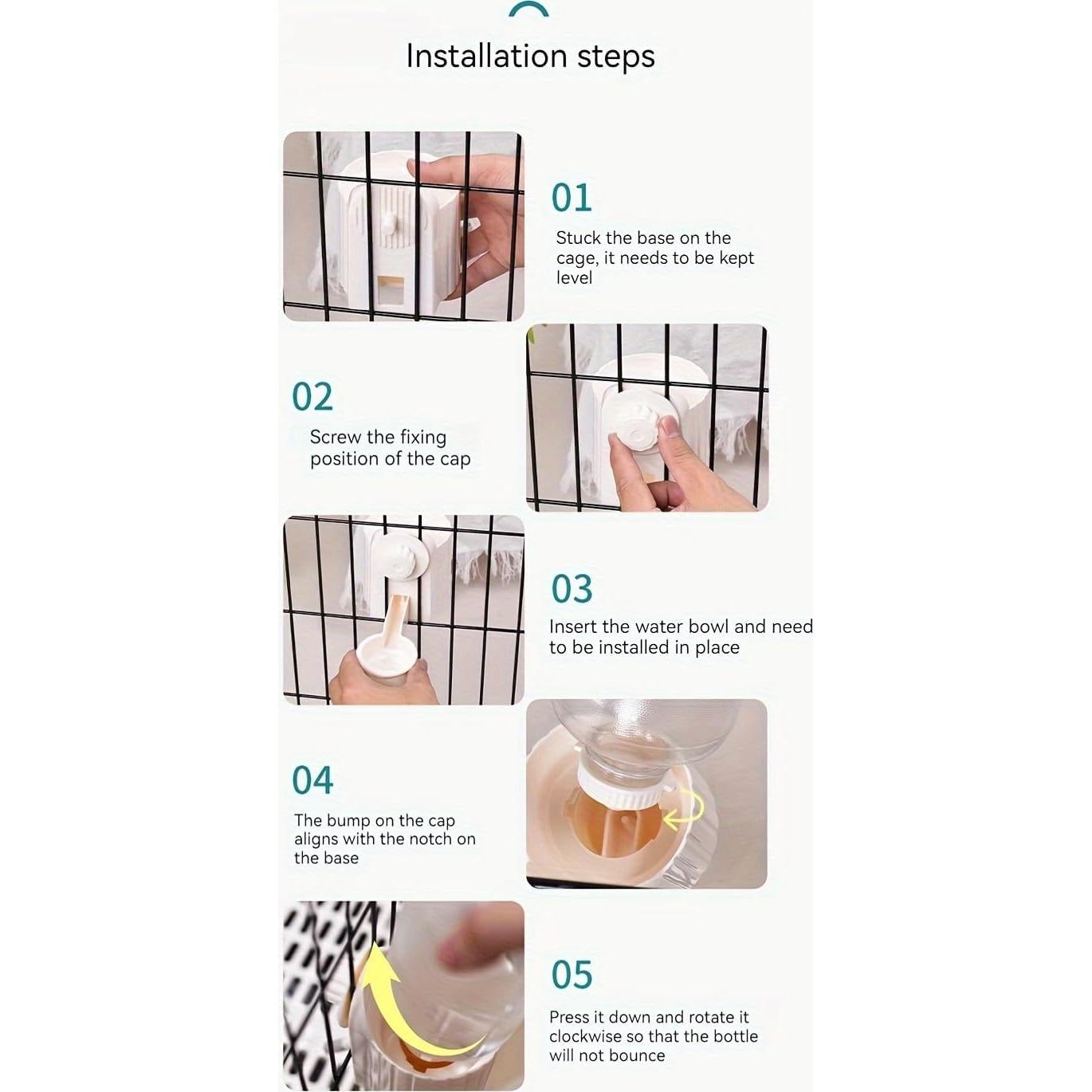 Botella de Agua para Mascotas 700ml Foshan - Antifugas