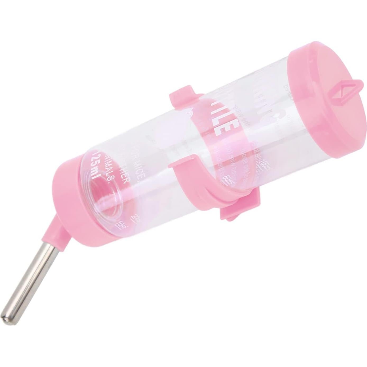 Botella de Agua Automática HEEPDD 125ml para Hámsteres y Pequeños Animales