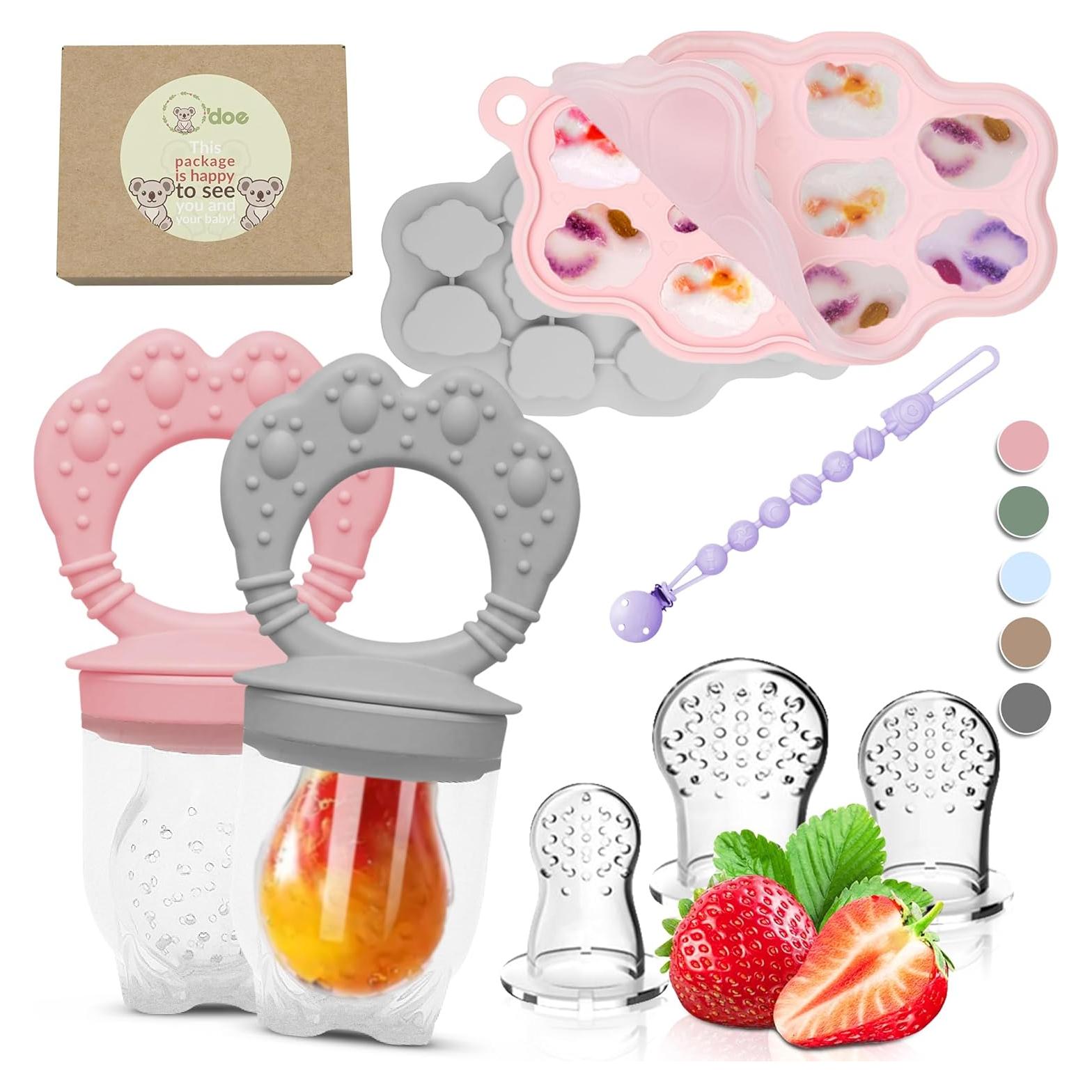 Moldes de Popsicle de Silicona O'doe para Bebés - 18 Porciones