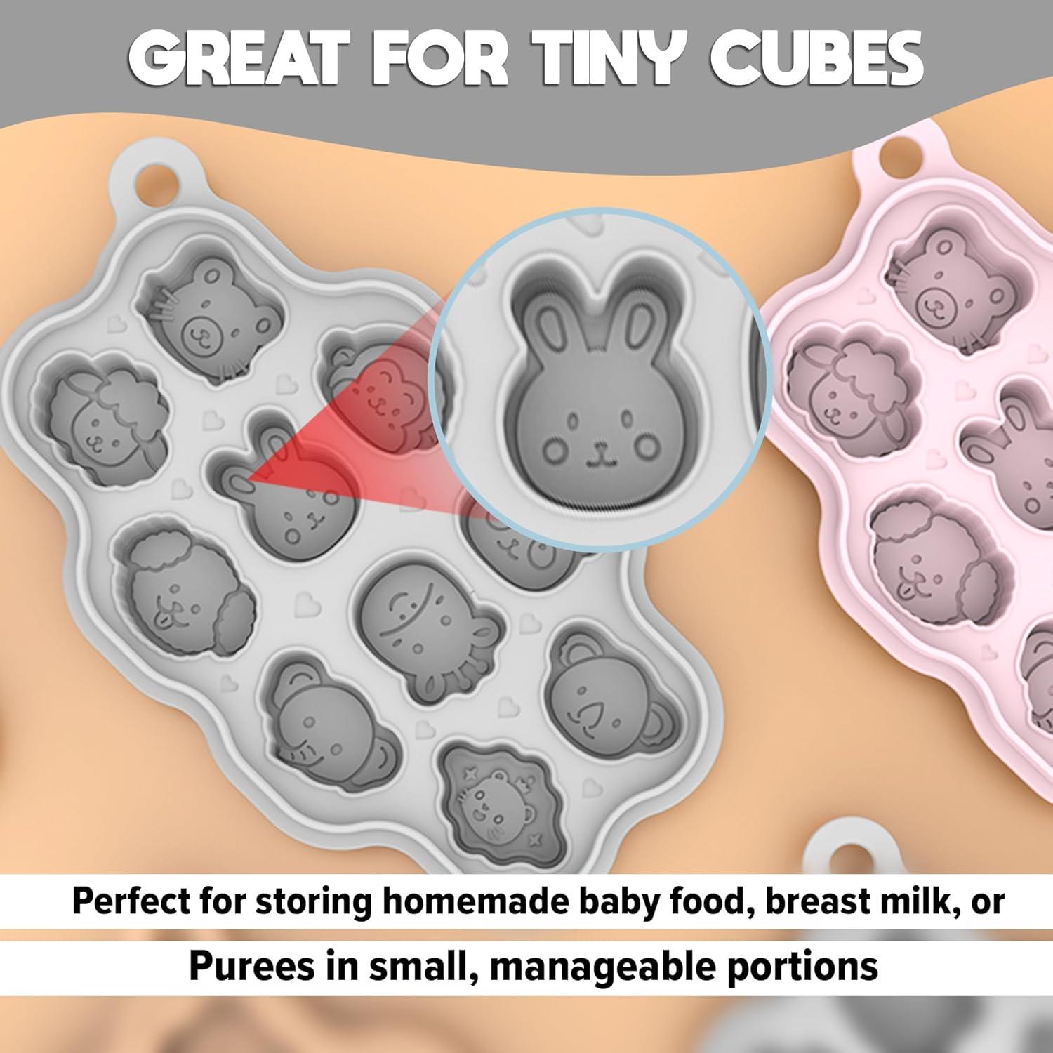 Moldes de Popsicle de Silicona O'doe para Bebés - 18 Porciones
