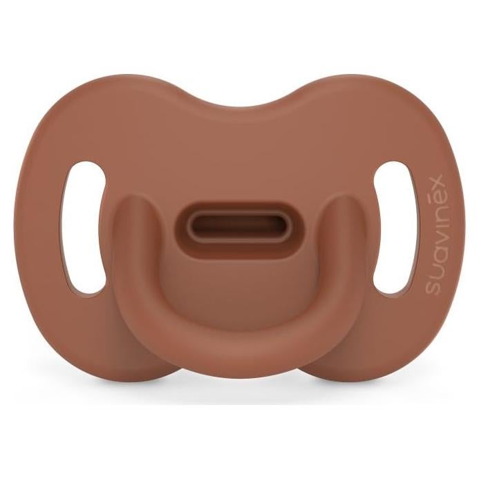 Chupete de Silicona Suavinex SX PRO 6-18 Meses Naranja