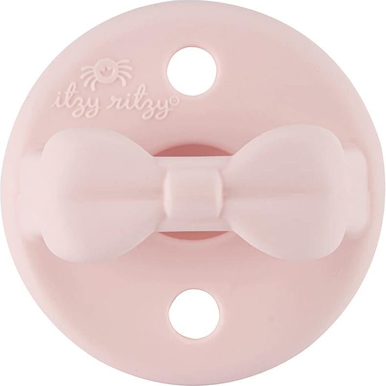 Chupetes Ortodónticos Itzy Ritzy Silicona 0-6 Meses - 2 Piezas