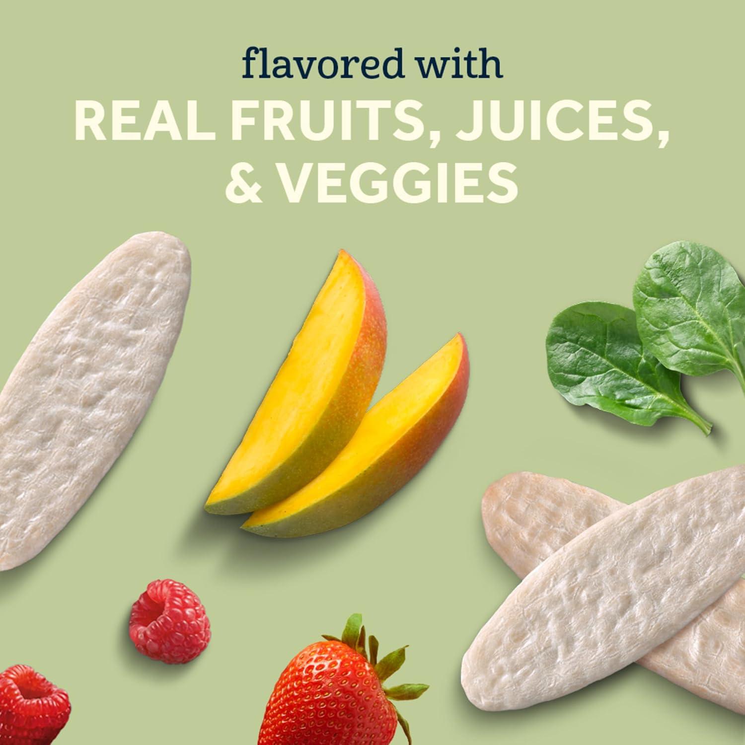 Galletas de Dentición Gerber Fresa Manzana Espinaca 12 Unidades