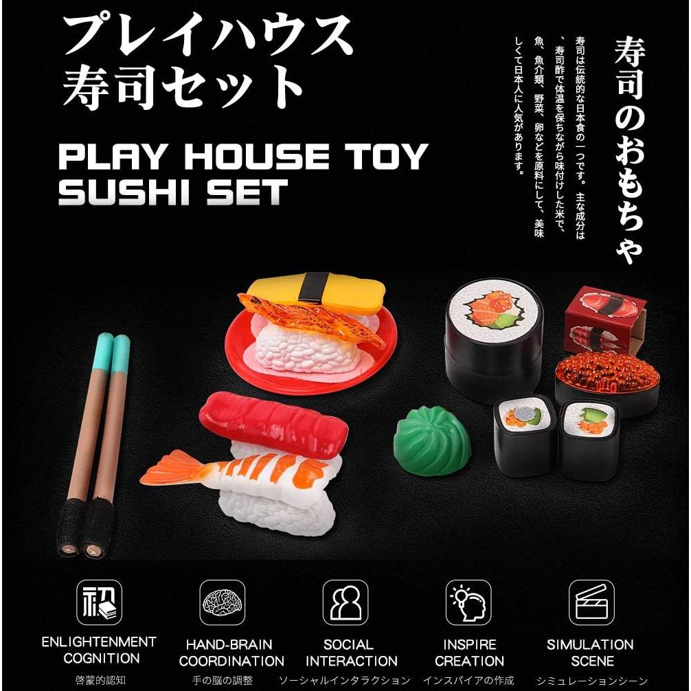 Set de Sushi para Jugar Liberty Imports - 19 Piezas de Comida