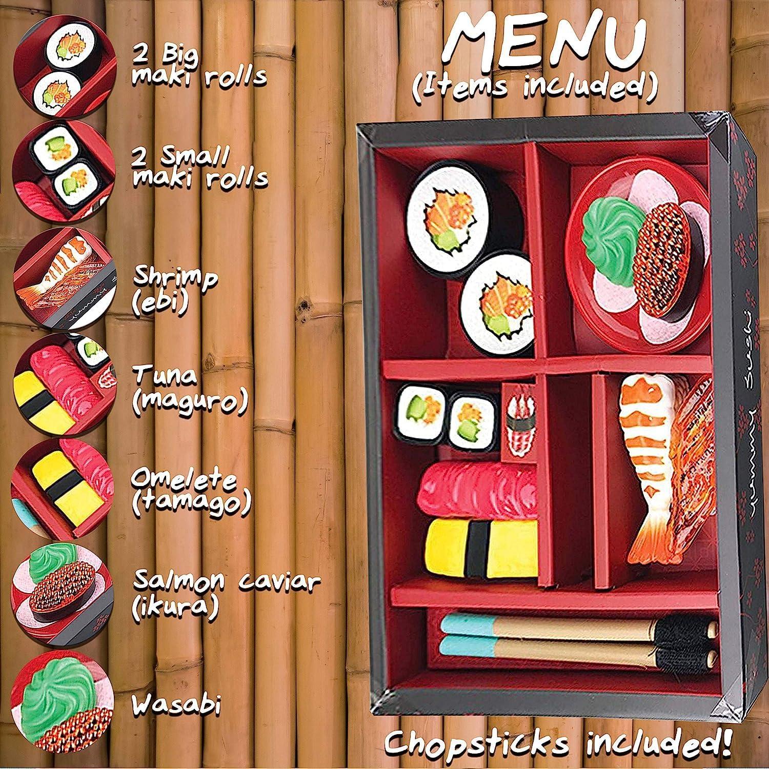 Set de Sushi para Jugar Liberty Imports - 19 Piezas de Comida