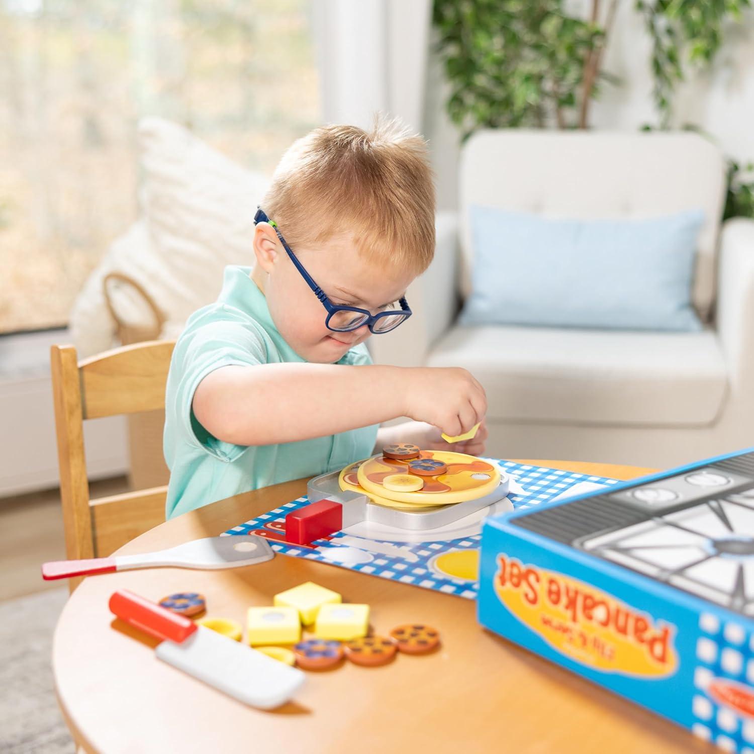 Juego de Pancakes de Madera Melissa & Doug - 19 Piezas