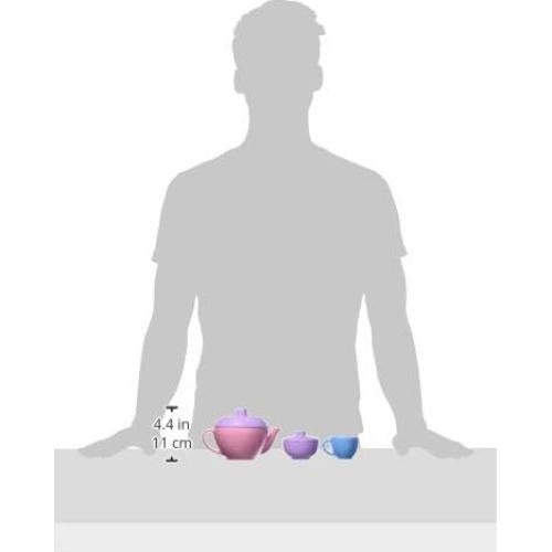 Juego de té Green Toys Rosa 17 Piezas Sin BPA para Niñas