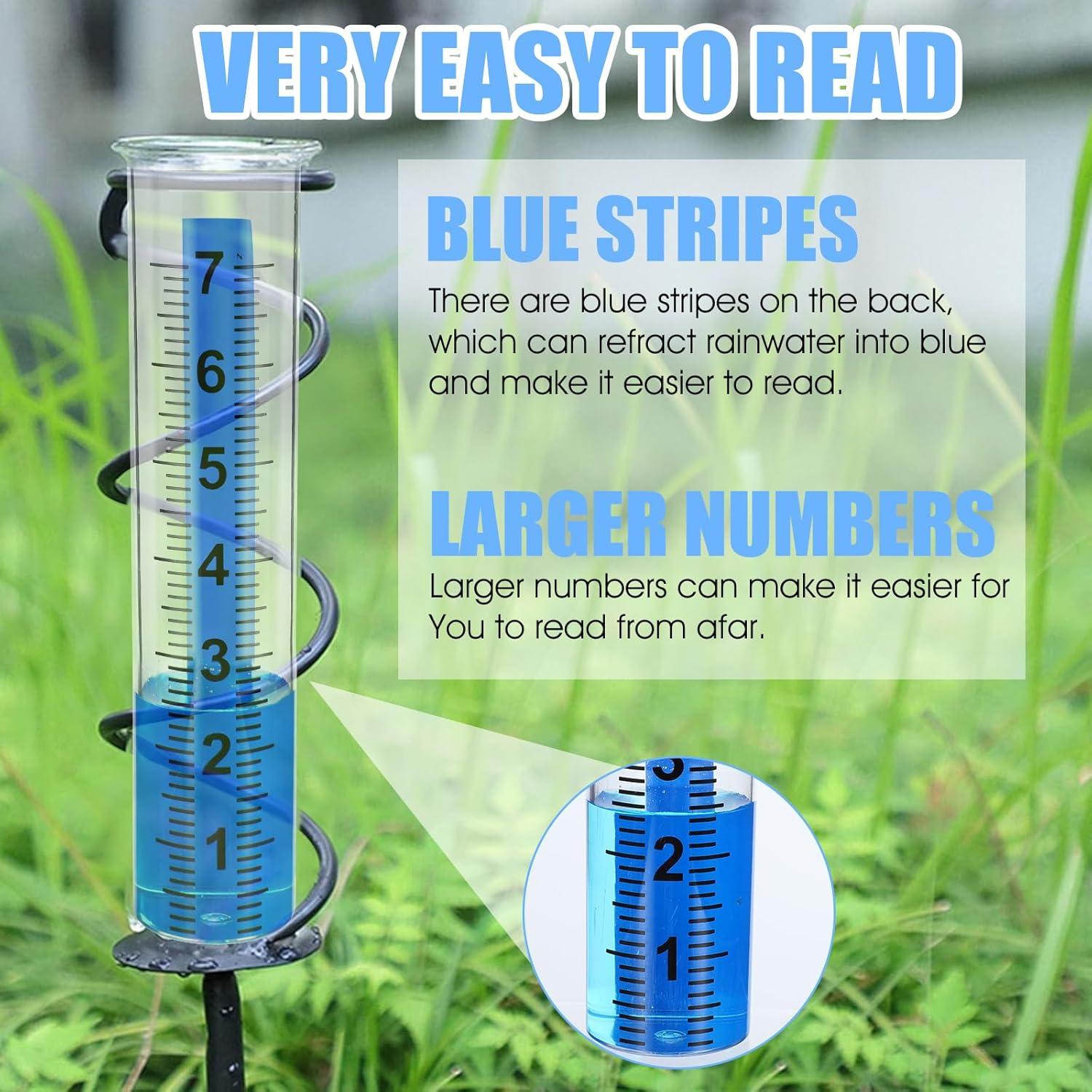 Juego de Reemplazo Medidor de Lluvia YBEATY con Cepillo