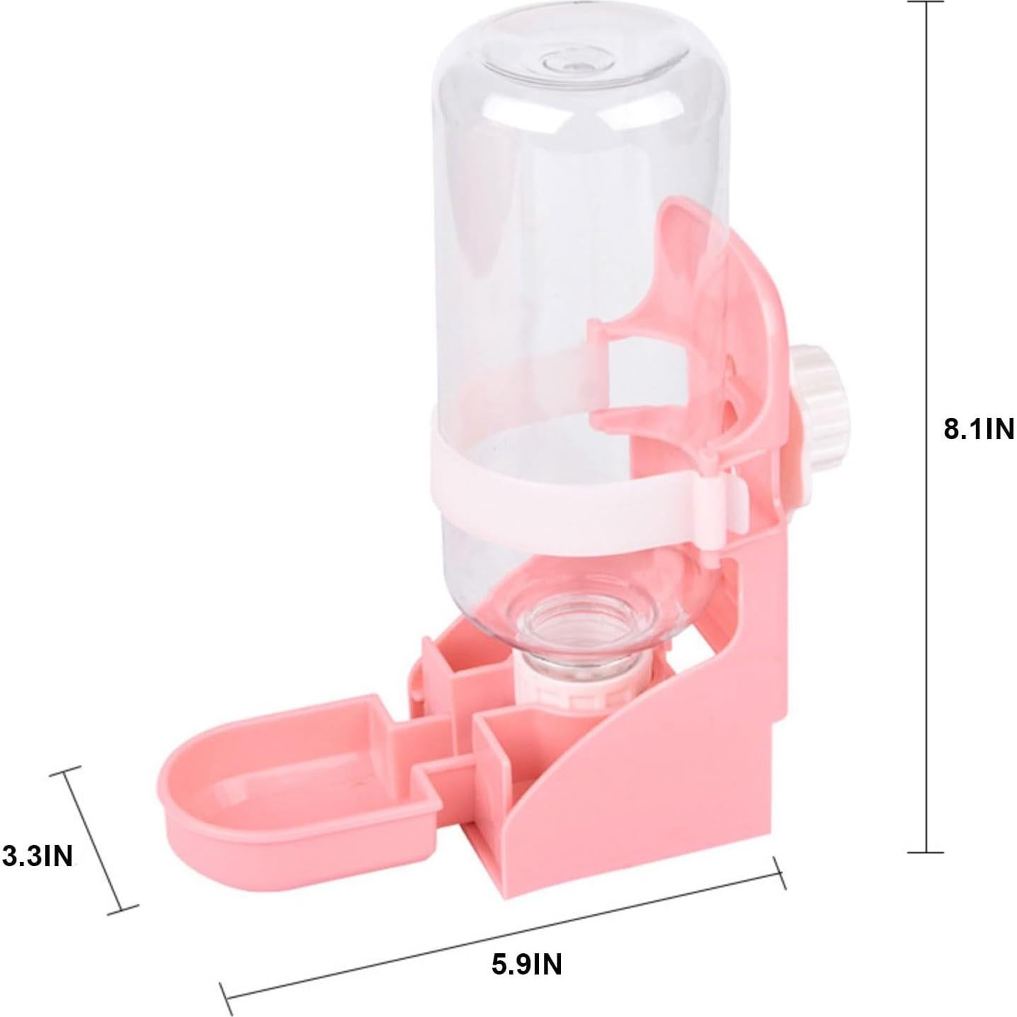 Dispensador Automático de Agua JOCNIKA para Conejos 500ml Rosa
