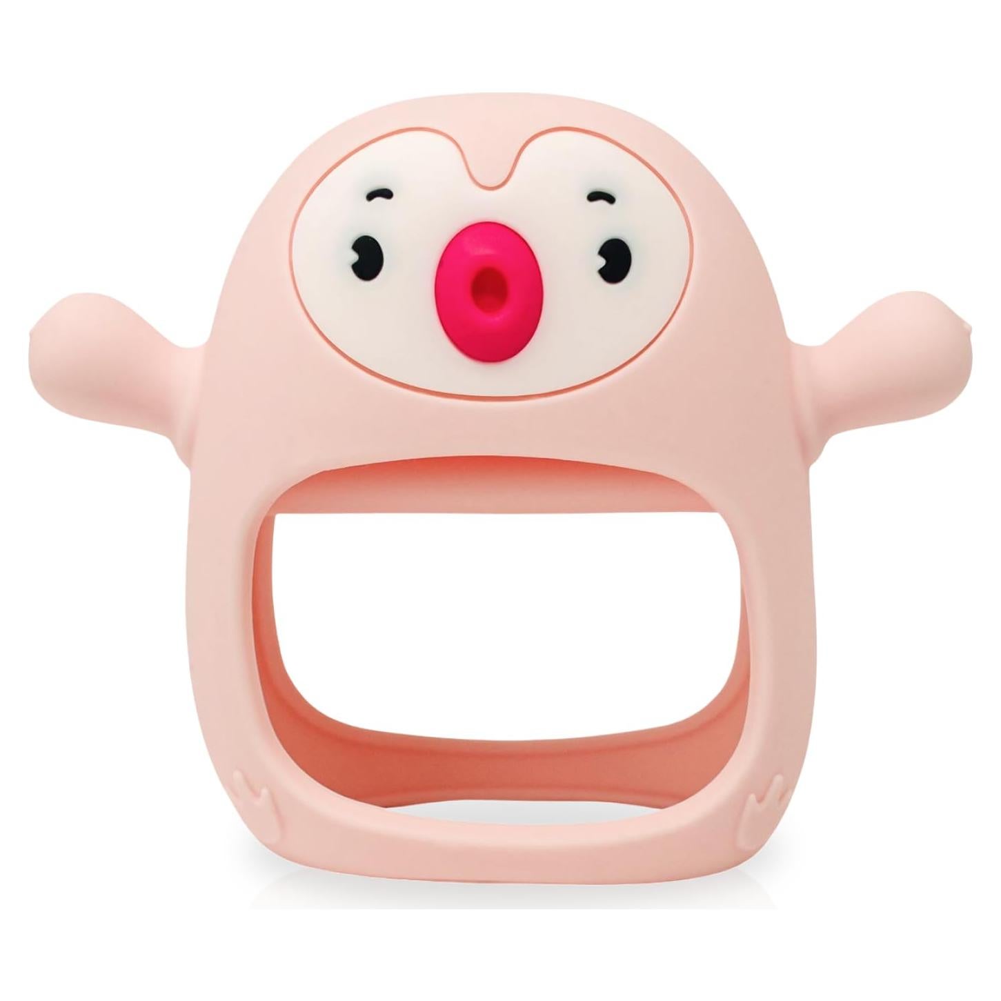 Mordedor de Dentición Rosa TotCo para Bebés 0-6 Meses