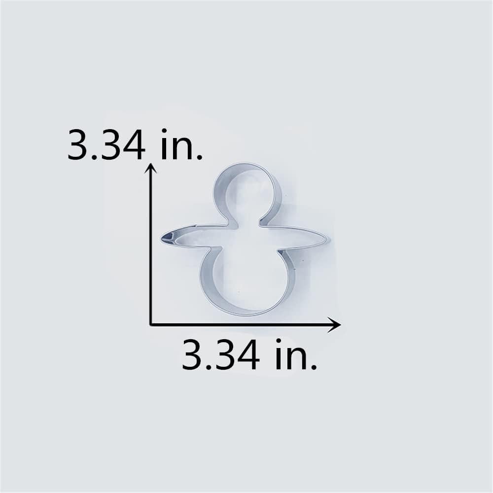 Cortador de Galletas Chupete LILIAO Acero Inoxidable 8.38 cm