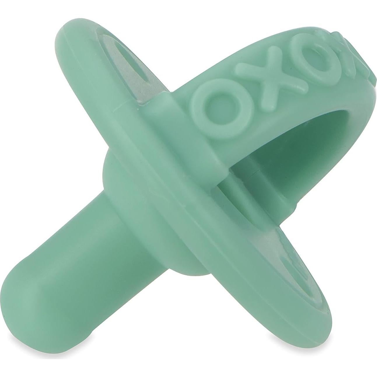 Chupete de Silicona Nuby 2 Paquete 0+ Meses Colores Variados