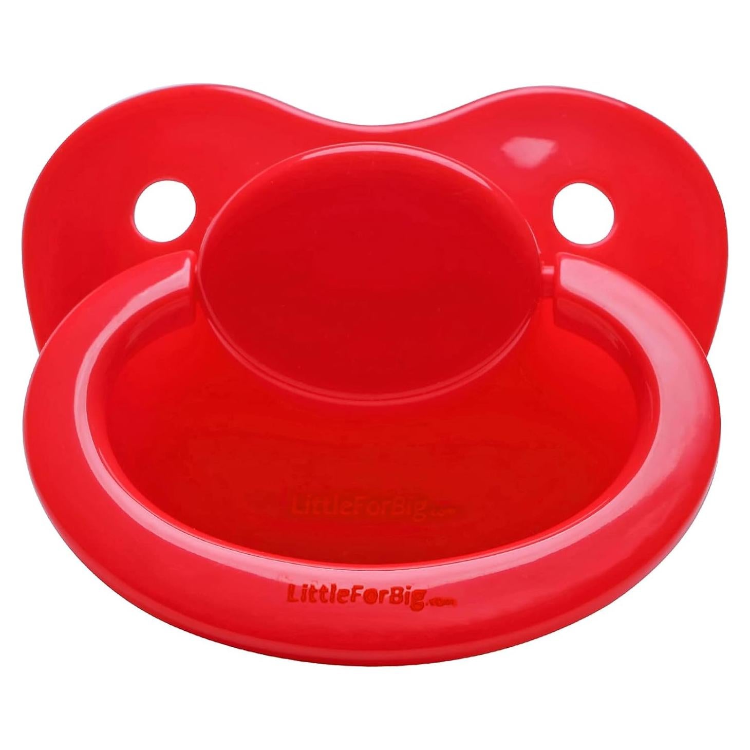 Chupete LittleForBig BigShield Gen-1 Rojo 6.6x4.8cm