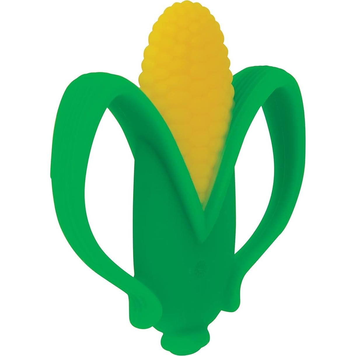 Mordedor Veggie Nuby Maíz para Bebés 3+ Meses - Silicona Suave