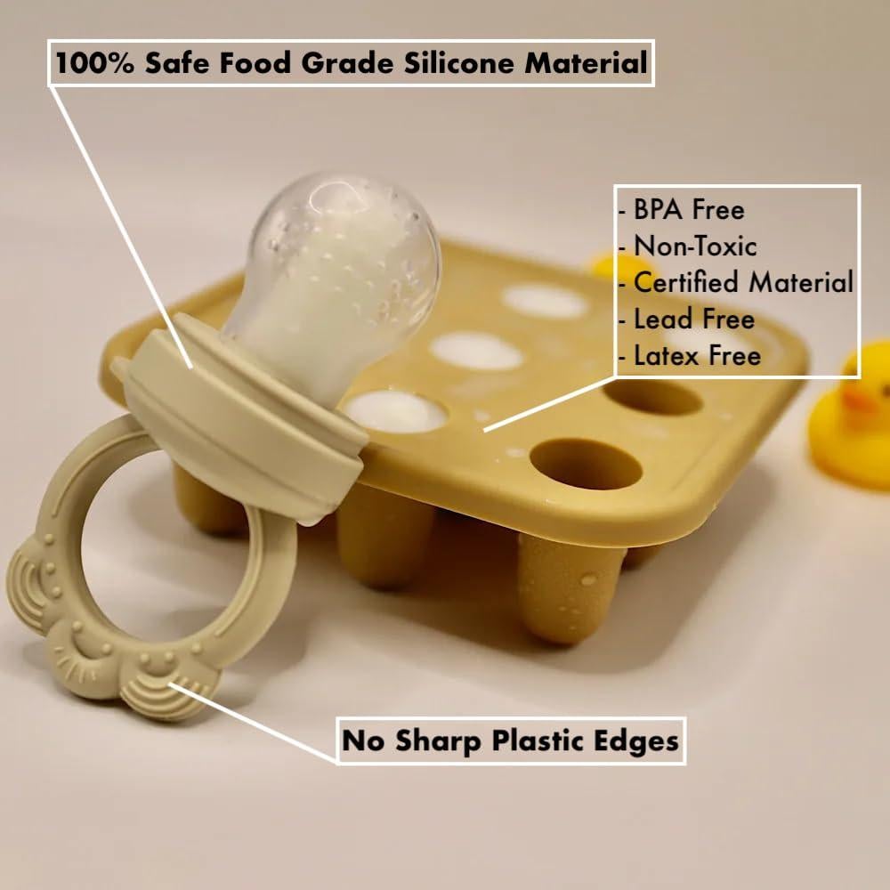 Kit de Popsicles y Chupete de Frutas Northway - Silicona BPA Free