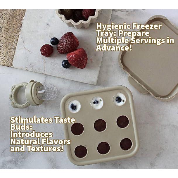 Kit de Popsicles y Chupete de Frutas Northway - Silicona BPA Free