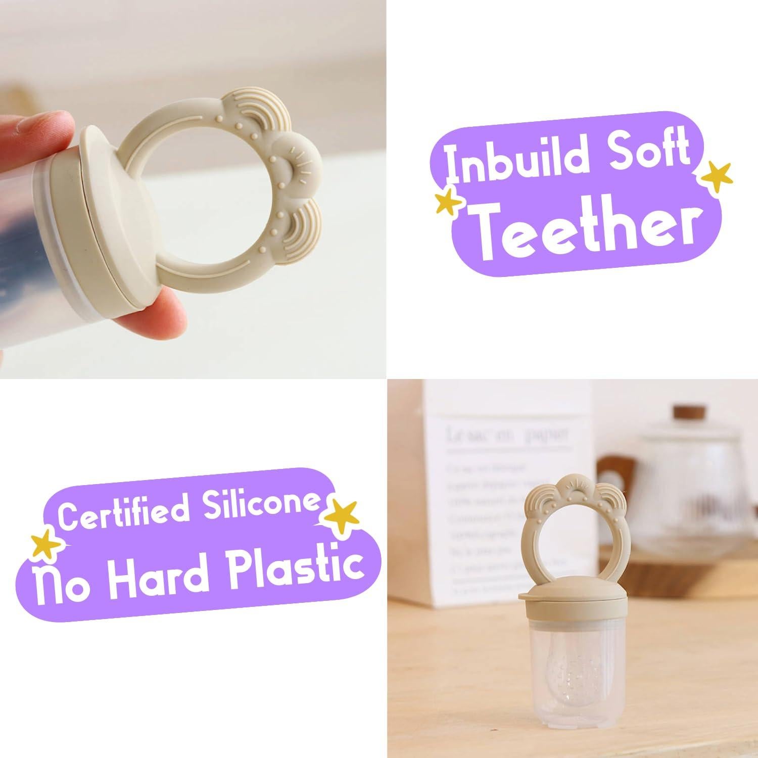 Kit de Popsicles y Chupete de Frutas Northway - Silicona BPA Free