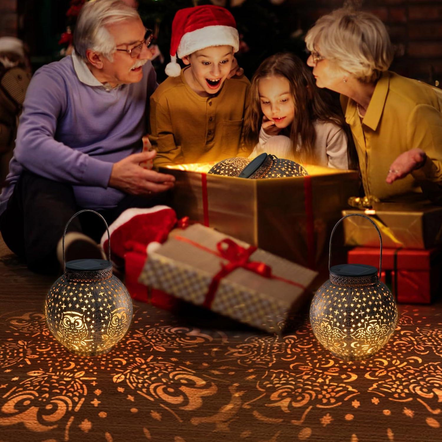 Linternas Solares Decorativas Singingarden 2 Piezas Jardín