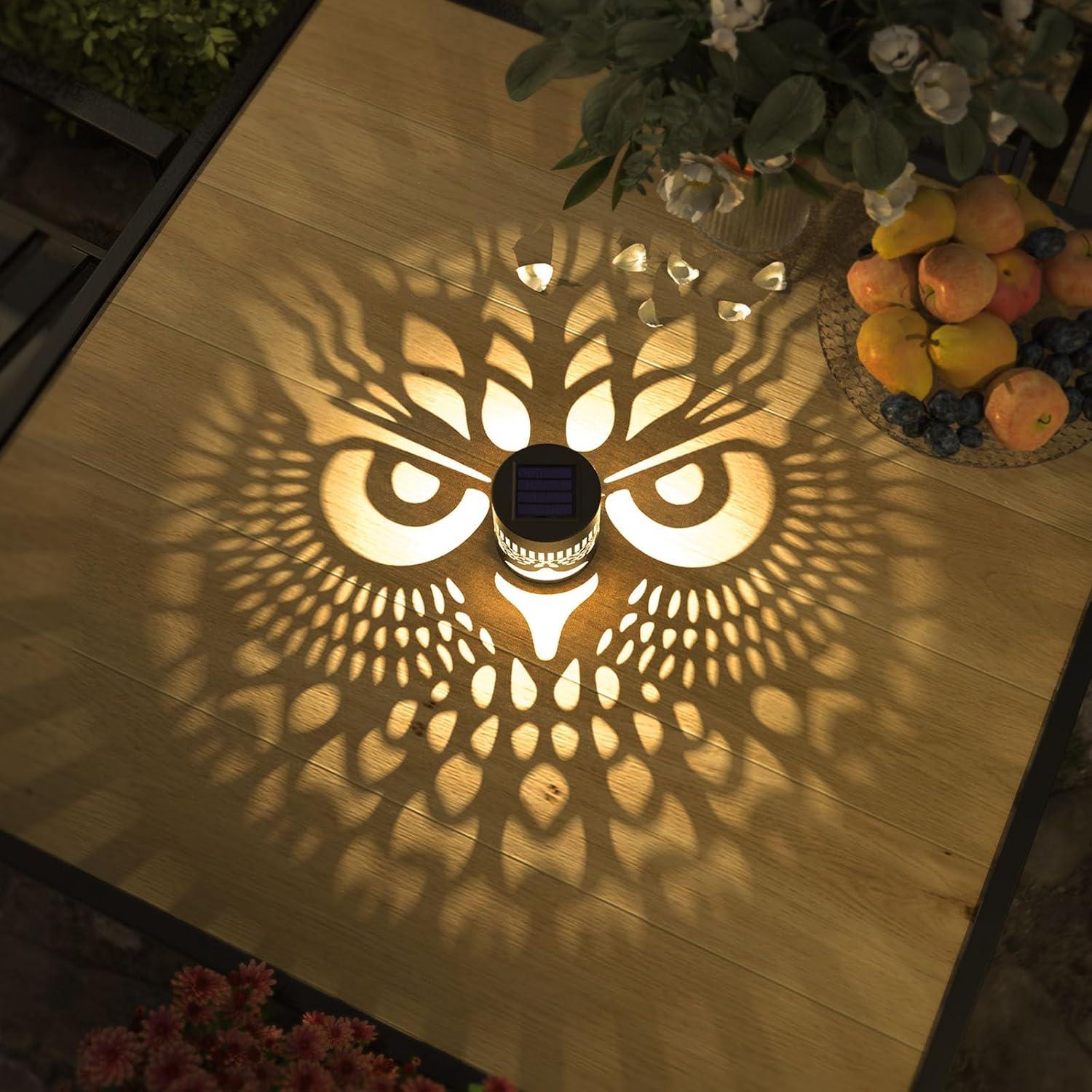 Luces Solares para Cercas Gardencave - Paquete de 4, IP55