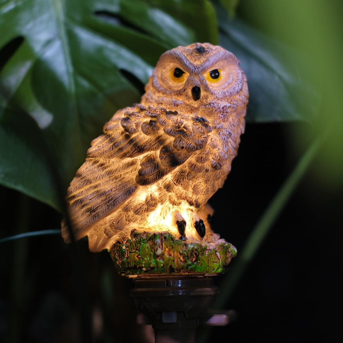 Luz Solar de Búho GONIMY para Jardín - 2 Piezas 44.96 cm