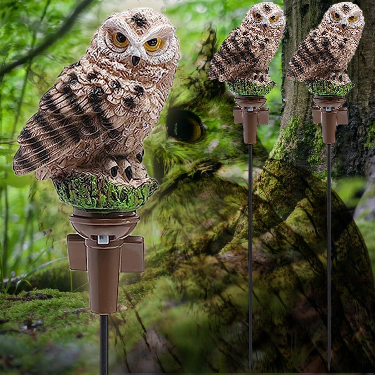 Luz Solar de Búho GONIMY para Jardín - 2 Piezas 44.96 cm