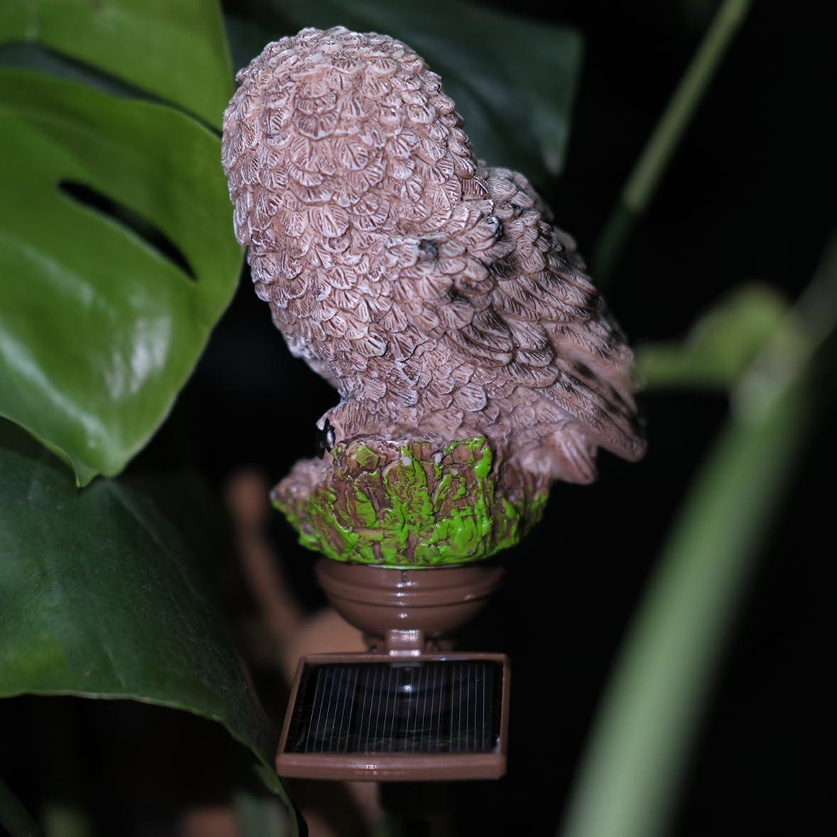 Luz Solar de Búho GONIMY para Jardín - 2 Piezas 44.96 cm