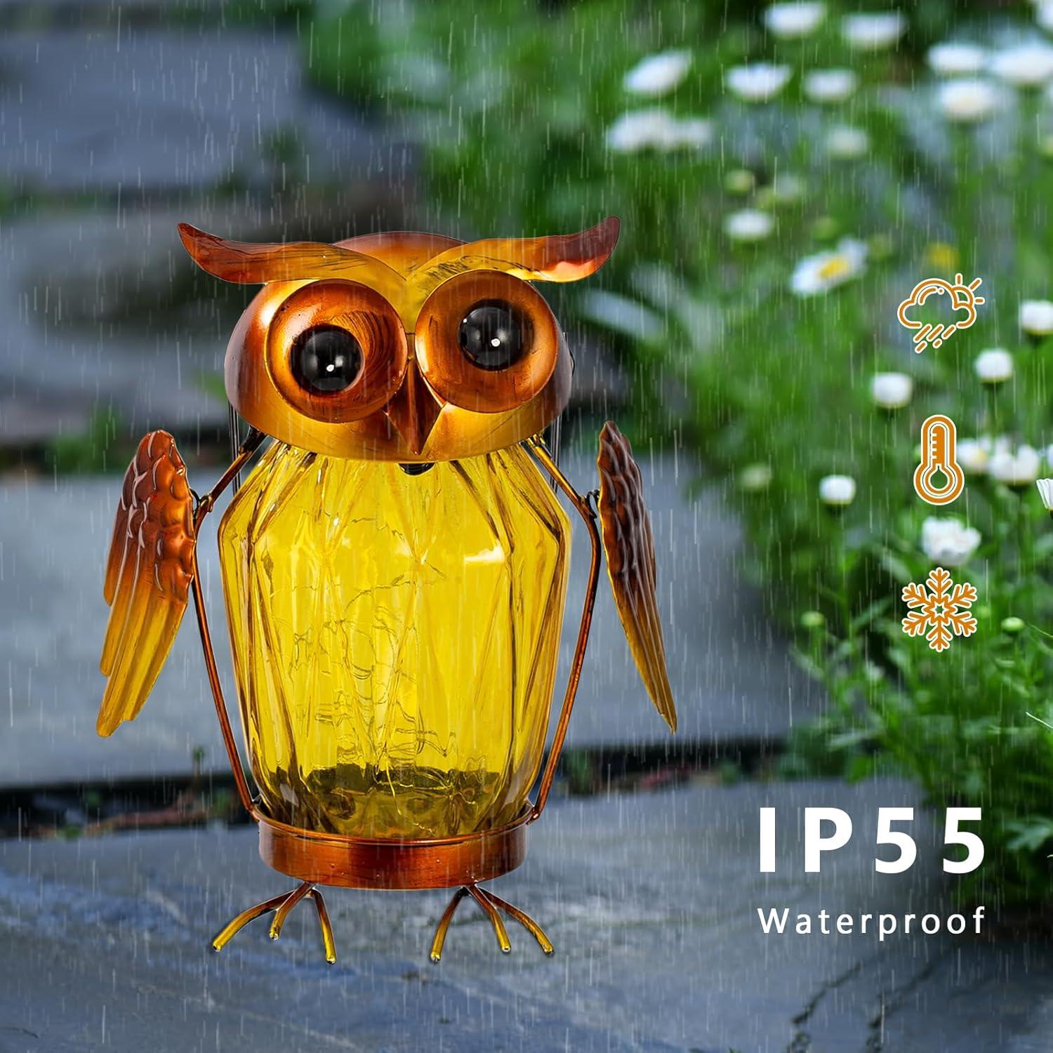 Paquete de 2 Linternas Solares Colgantes STANKGARDEN 23cm