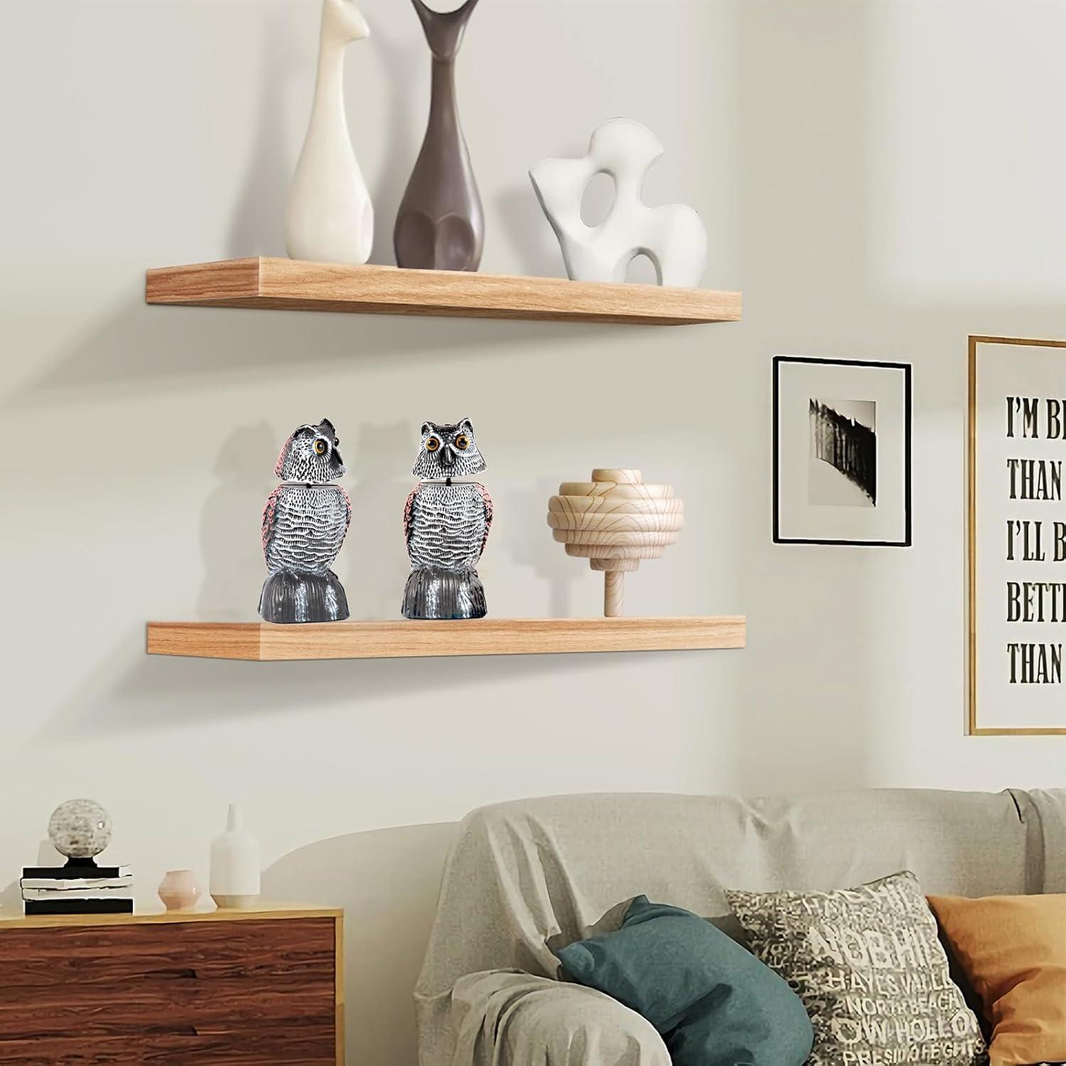 Escultura Espantapájaros Búho WonderField 21 cm - Paquete de 2