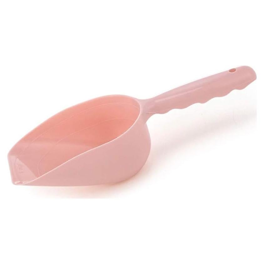 Cuchara para comida de mascotas WZYuan 1/2 y 1 taza Rosa
