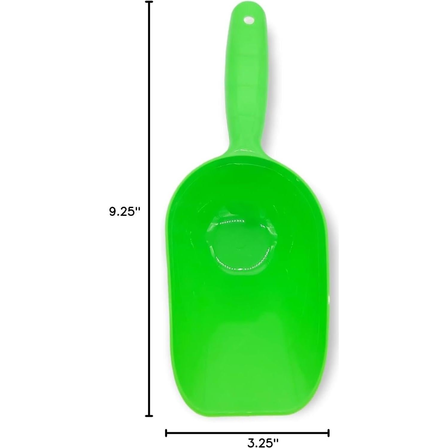 Cucharón de Comida para Mascotas Handy Housewares - 1 Taza Verde