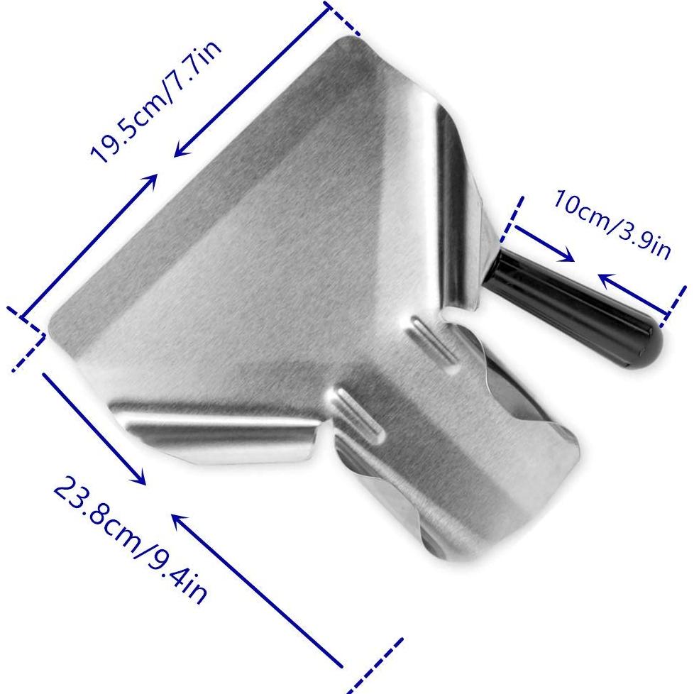 Cuchara de Palomitas de Acero Inoxidable Millie 23.9x19.6cm