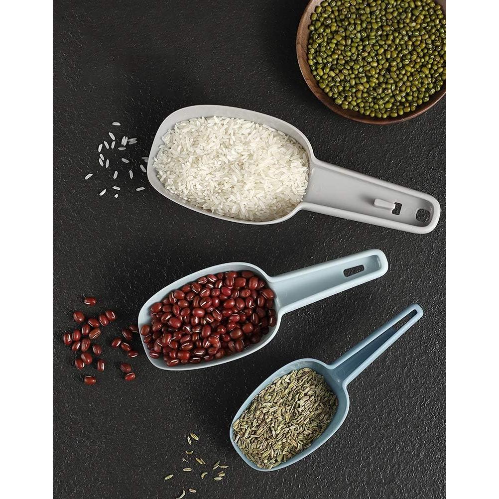 Juego de cucharas de plástico Baker Boutique - 3 piezas 50ml 100ml 150ml