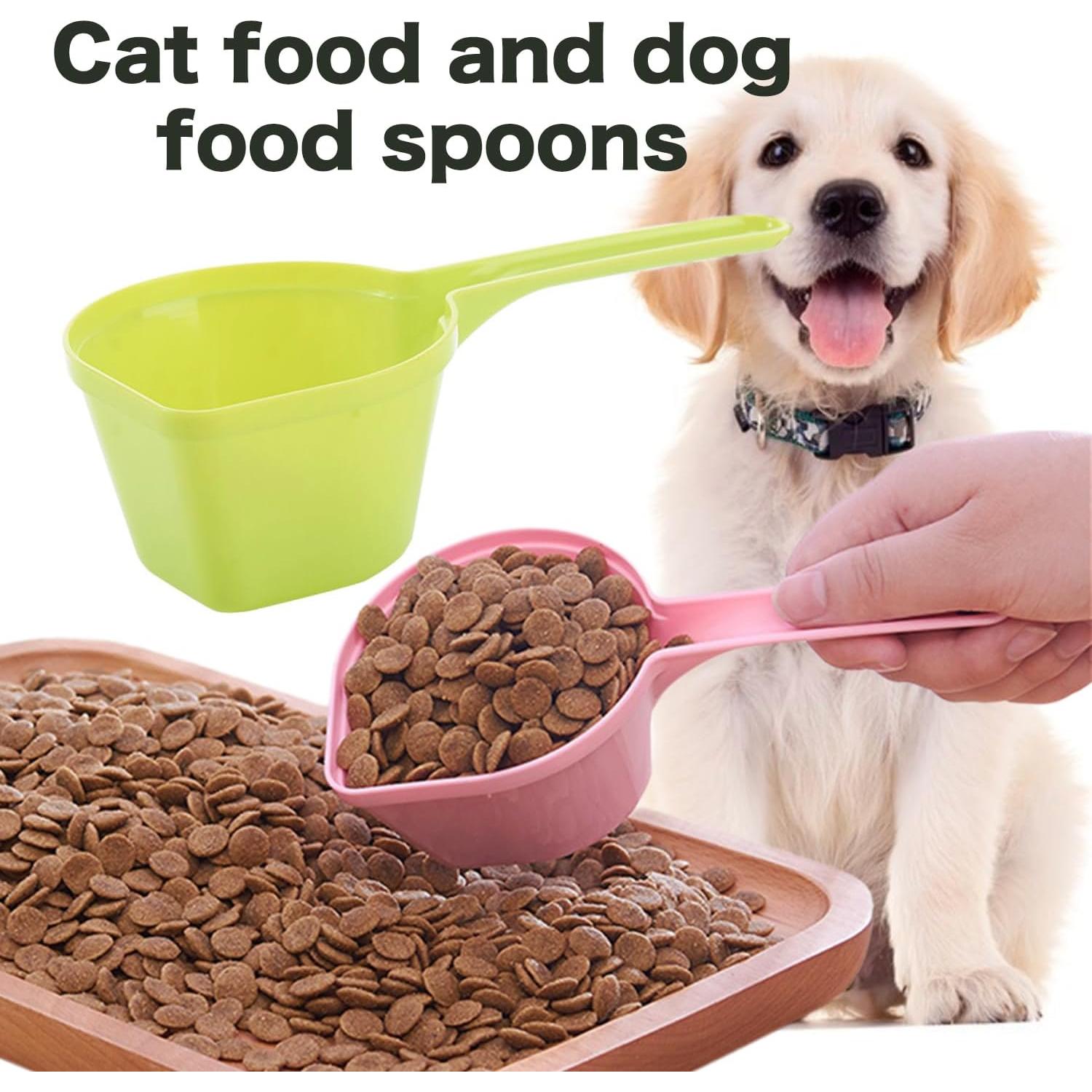 Cucharón de Comida para Mascotas BueRallan 3PCS 1 Taza