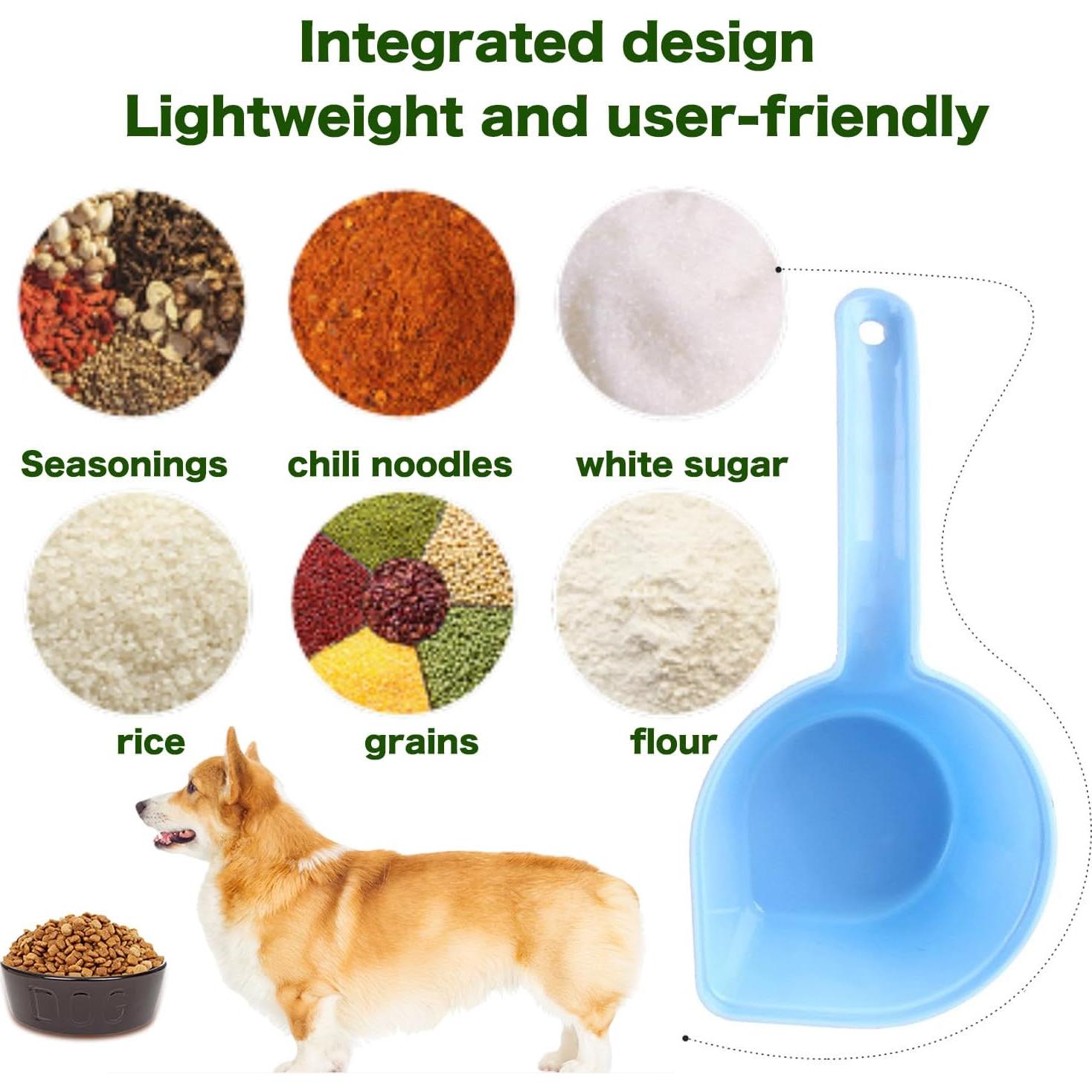 Cucharón de Comida para Mascotas BueRallan 3PCS 1 Taza