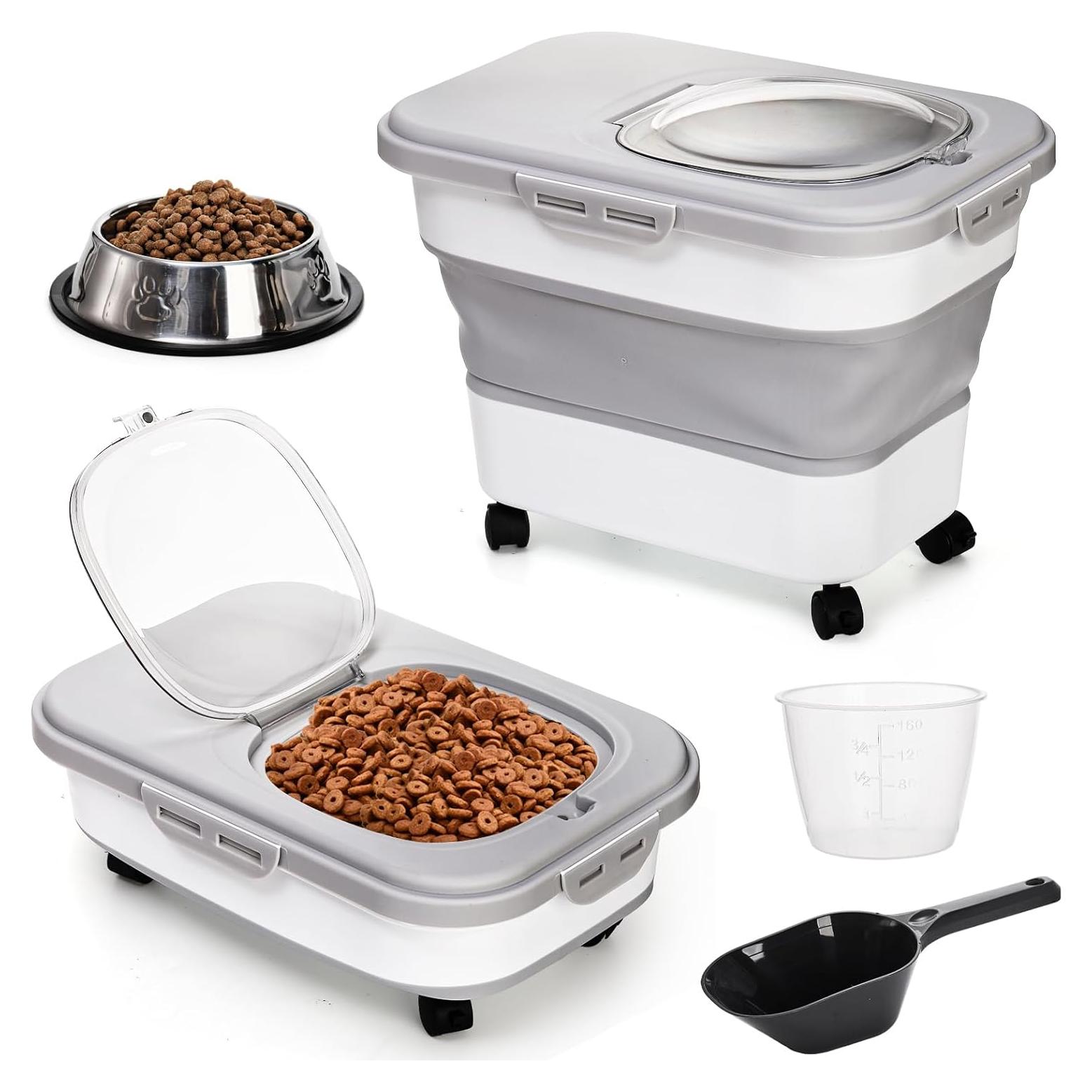 Contenedor de Almacenamiento de Comida para Perros Acshio 9 Kg