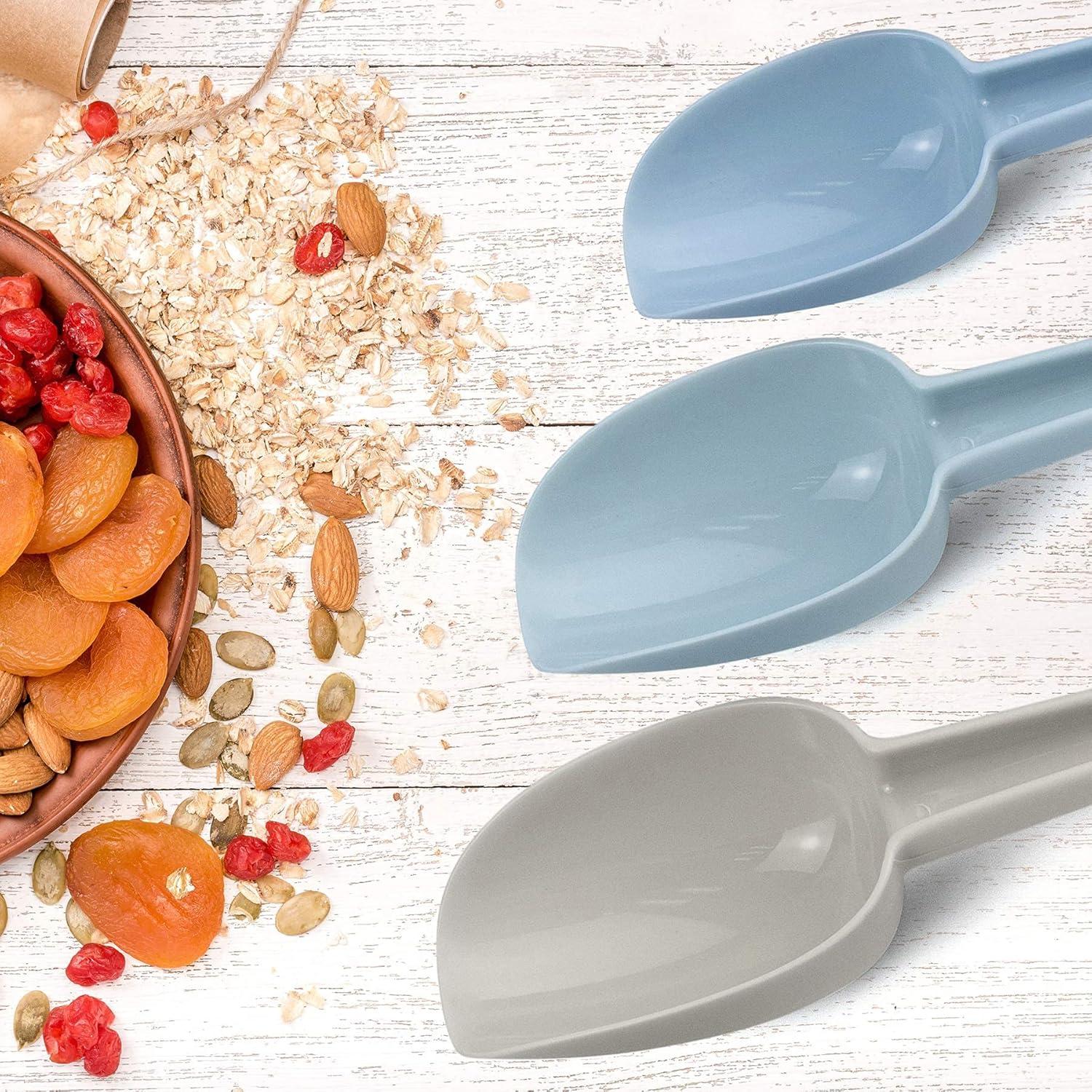 Cucharones de Plástico Multiusos AUEAR - 3 Piezas 50ml 100ml 150ml