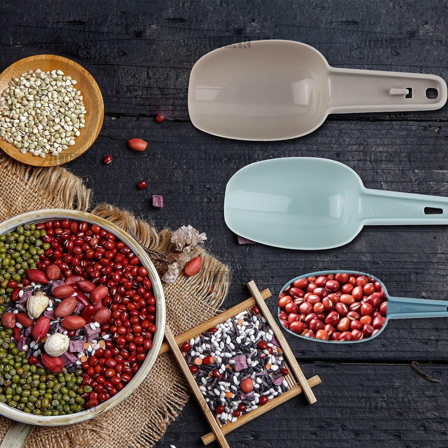 Cucharones de Plástico Multiusos AUEAR - 3 Piezas 50ml 100ml 150ml